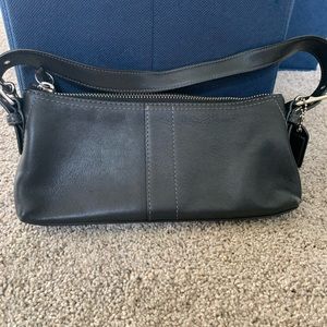 Vintage Black Coach Clutch